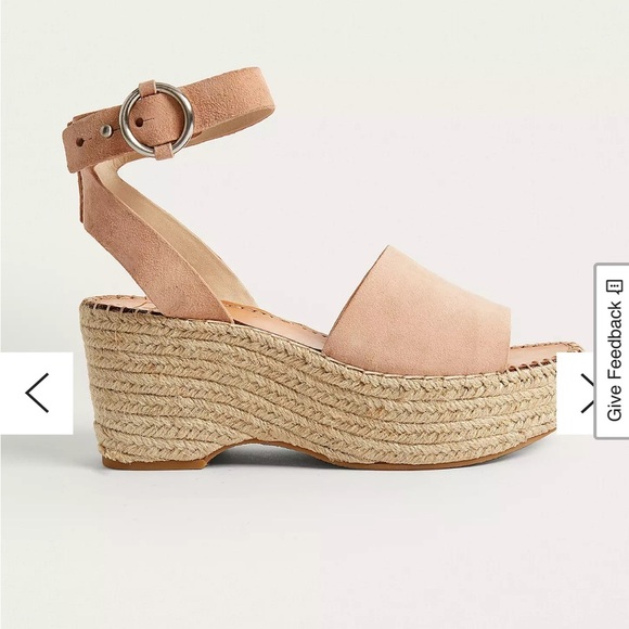 Dolce Vita Shoes - Dolce Vita Tan Leather Espadrille Platform Sandals Size 9